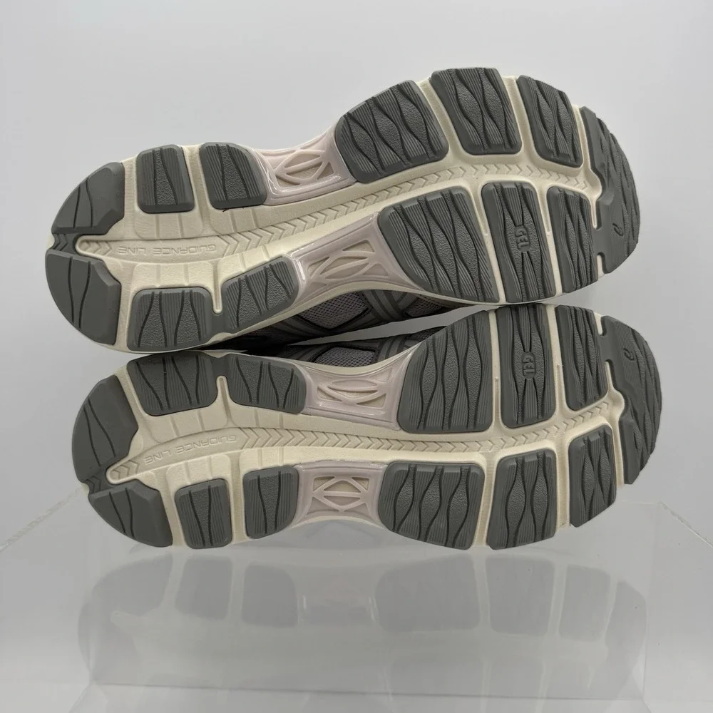 Brand New ASICS Gel K1011 Cloud Grey Cream Sneakers 1203A603-020 Men's Size 9